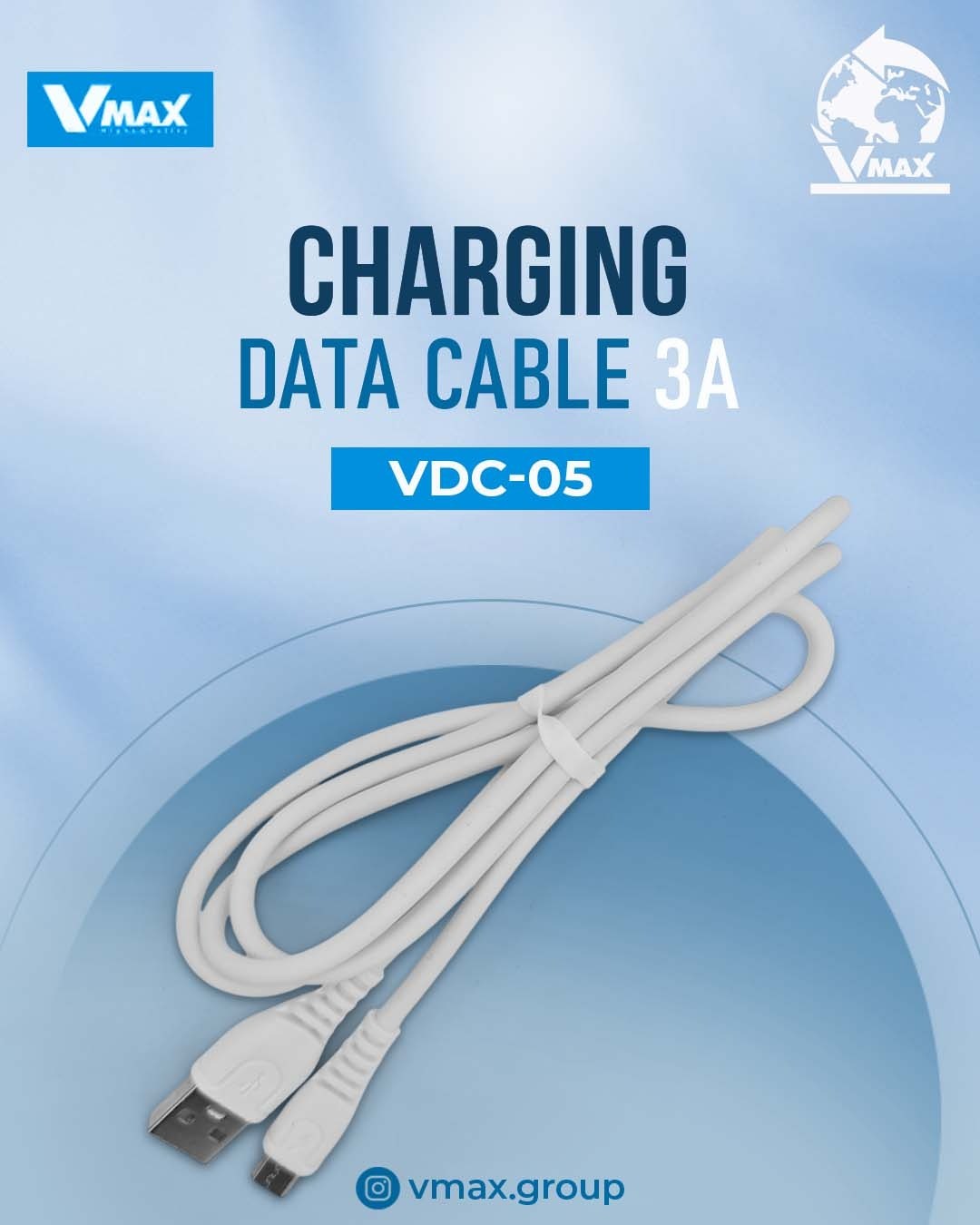 USB CABLE    3A / MICRO / FAST    وصلة في ماكس سامسونغ فاست 3 امبير     V MAX    VDC 05